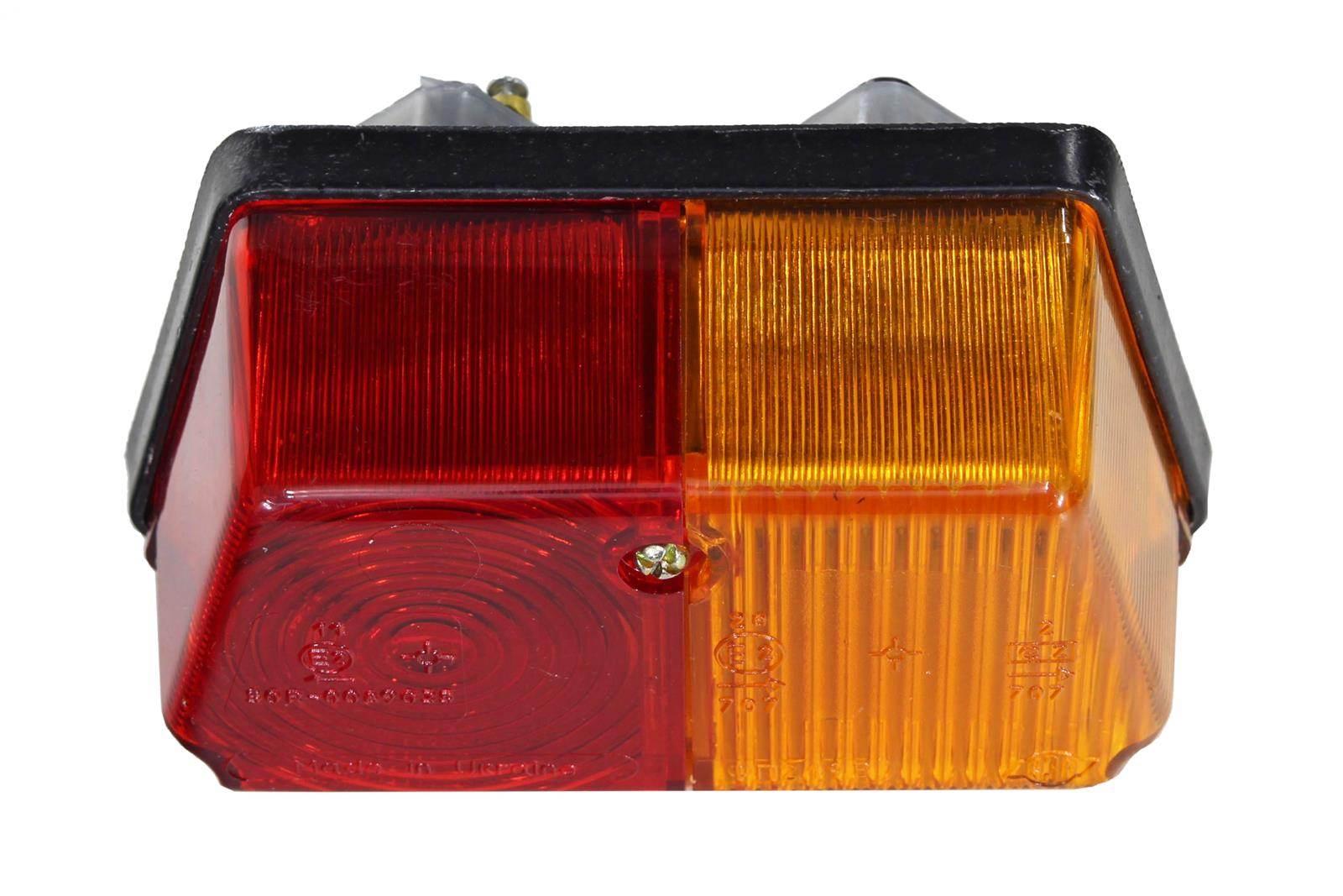 Lampa tylna wózka bocznego z kierunkowskazem dniepr ural k-750 oryginał zsr - zdjęcie 2