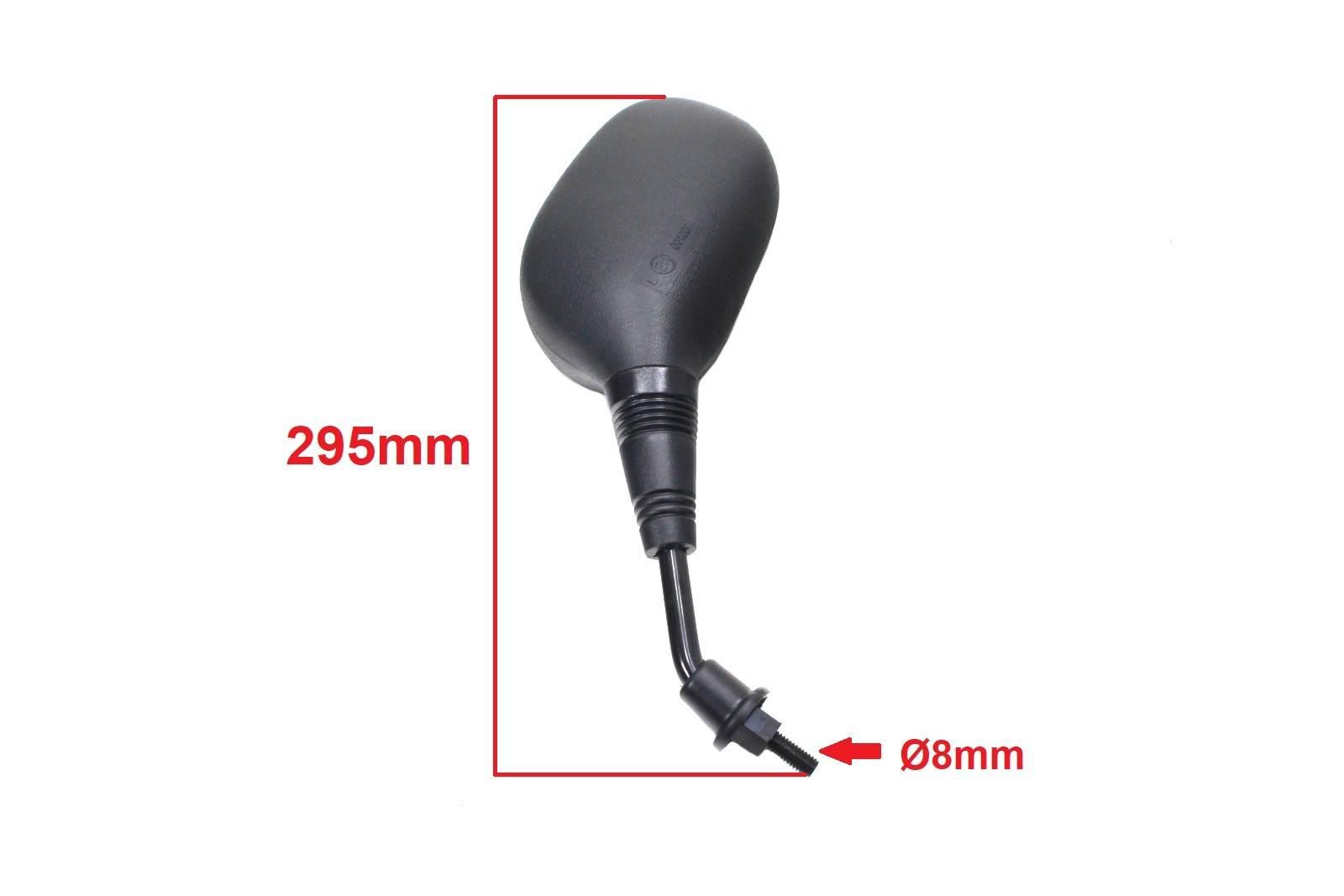 Lusterko lewe m8x1,25 honda sh fes pes ses 125-150 tgb blade target 325-525 rms - zdjęcie 2