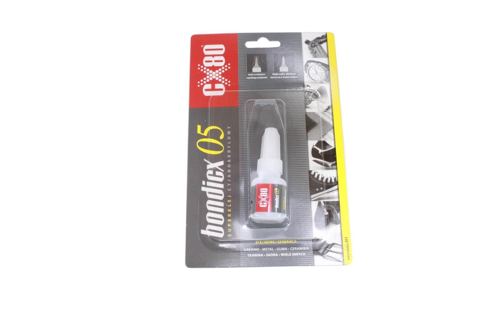 Klej do tworzyw sztucznych cx80 bondicx 5g - zdjęcie 2