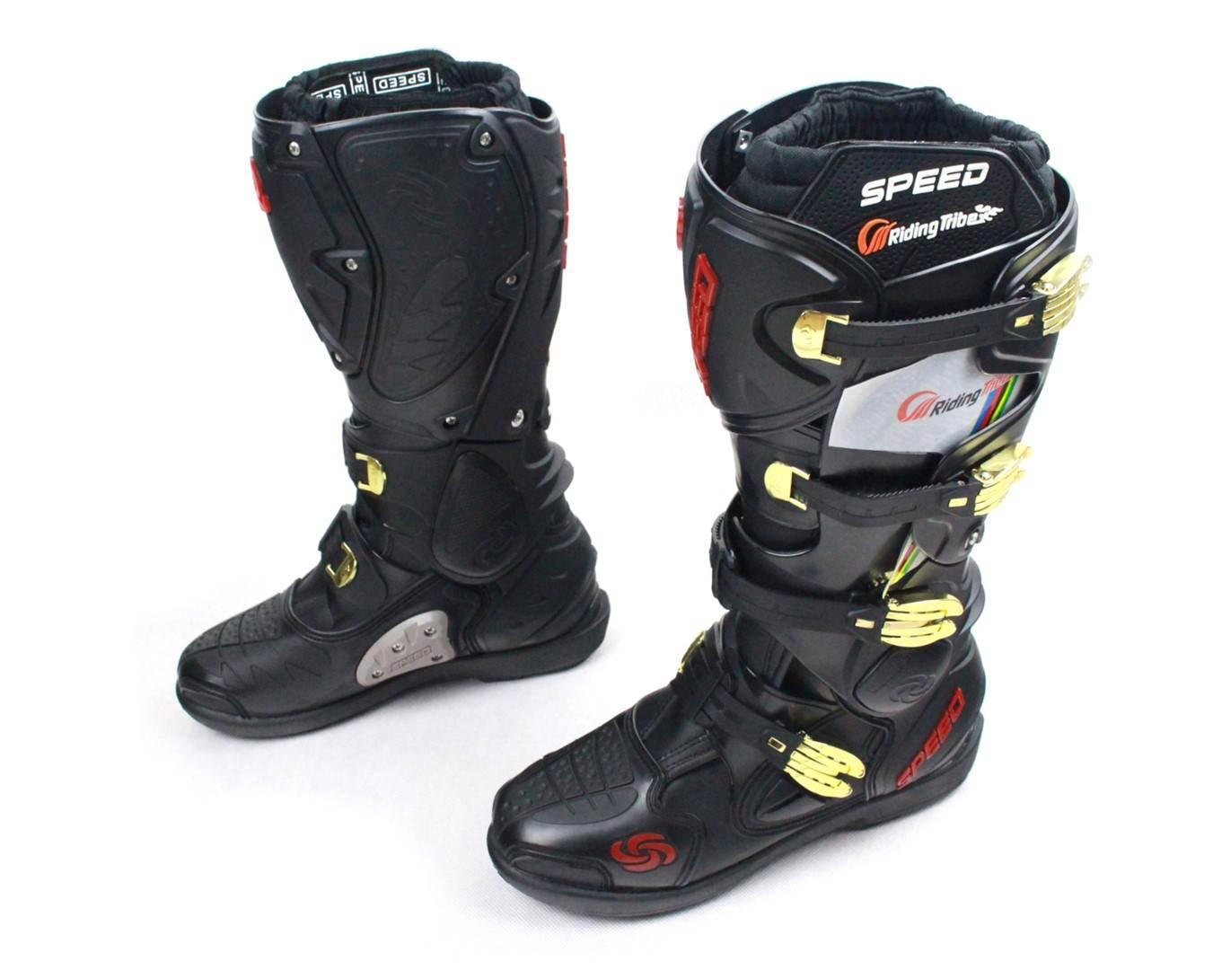 Buty motocyklowe długie b1004 rozmiar 42 - zdjęcie 2