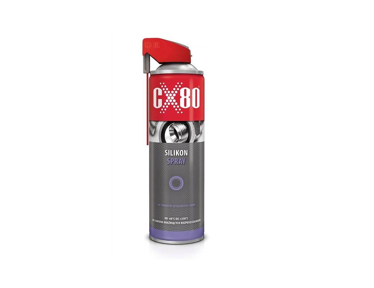 Silikon w sprayu cx80 duospray 500ml | ROY31202