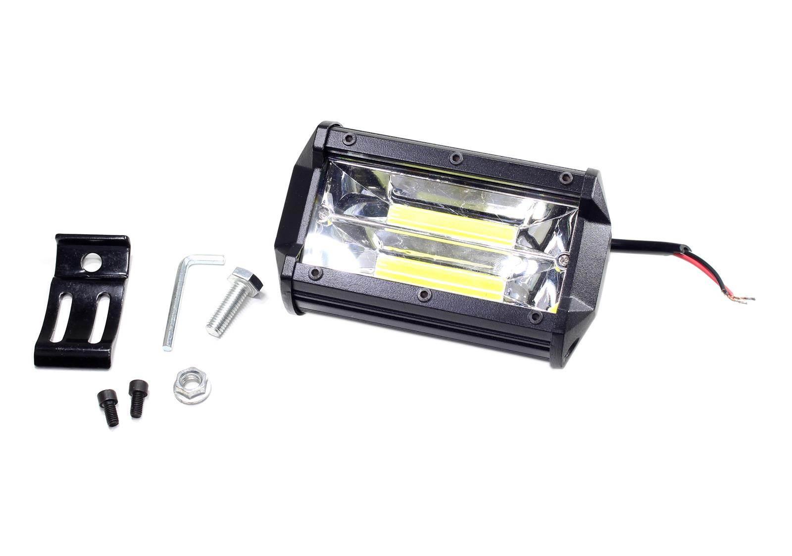 Lampa przód halogen 2 sekcje dioda led 50w