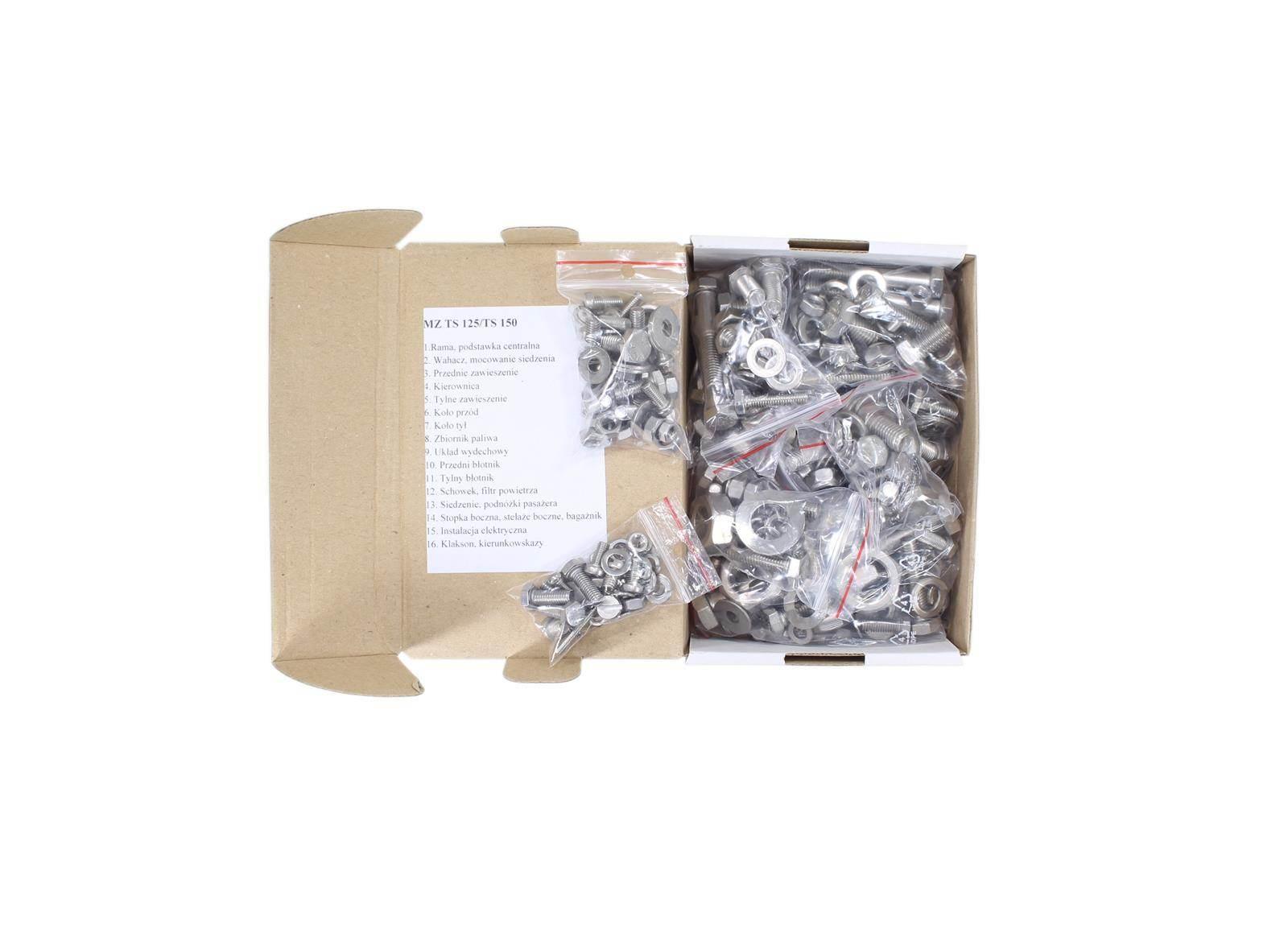 Śruby mz ts125 ts150 stal nierdzewna ti | ROY31293