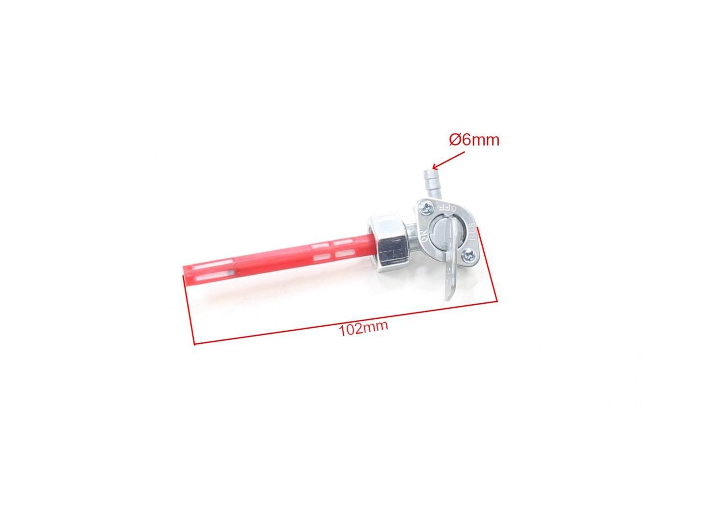 Kranik paliwa motorower street 13mm lewy gwint hb - zdjęcie 2