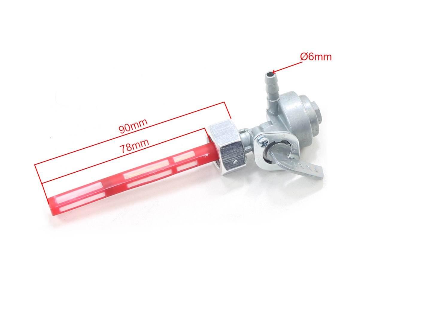 Kranik paliwa motorower street 16mm hb | ROY31407