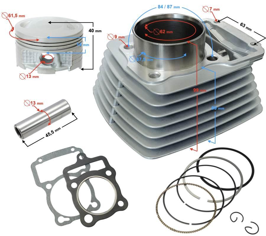 Cylinder 4t cg 150cc 162fmi sw.13 mm | CIGMLC1504TMPIPMOR013RZ1 - zdjęcie 4