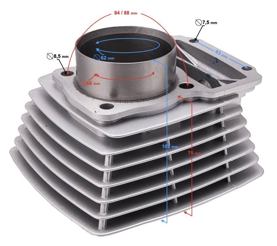 Cylinder 4t cg 175cc 163fmk | CIGMLC1754TMPIPZMS000RZ1 - zdjęcie 4