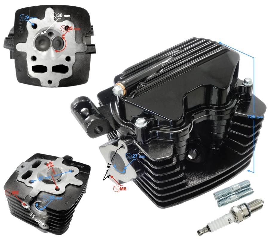 Głowica 4t cg 150cc 162fmi czarna | CIGMLG1504TMPIPMORC00RZ1