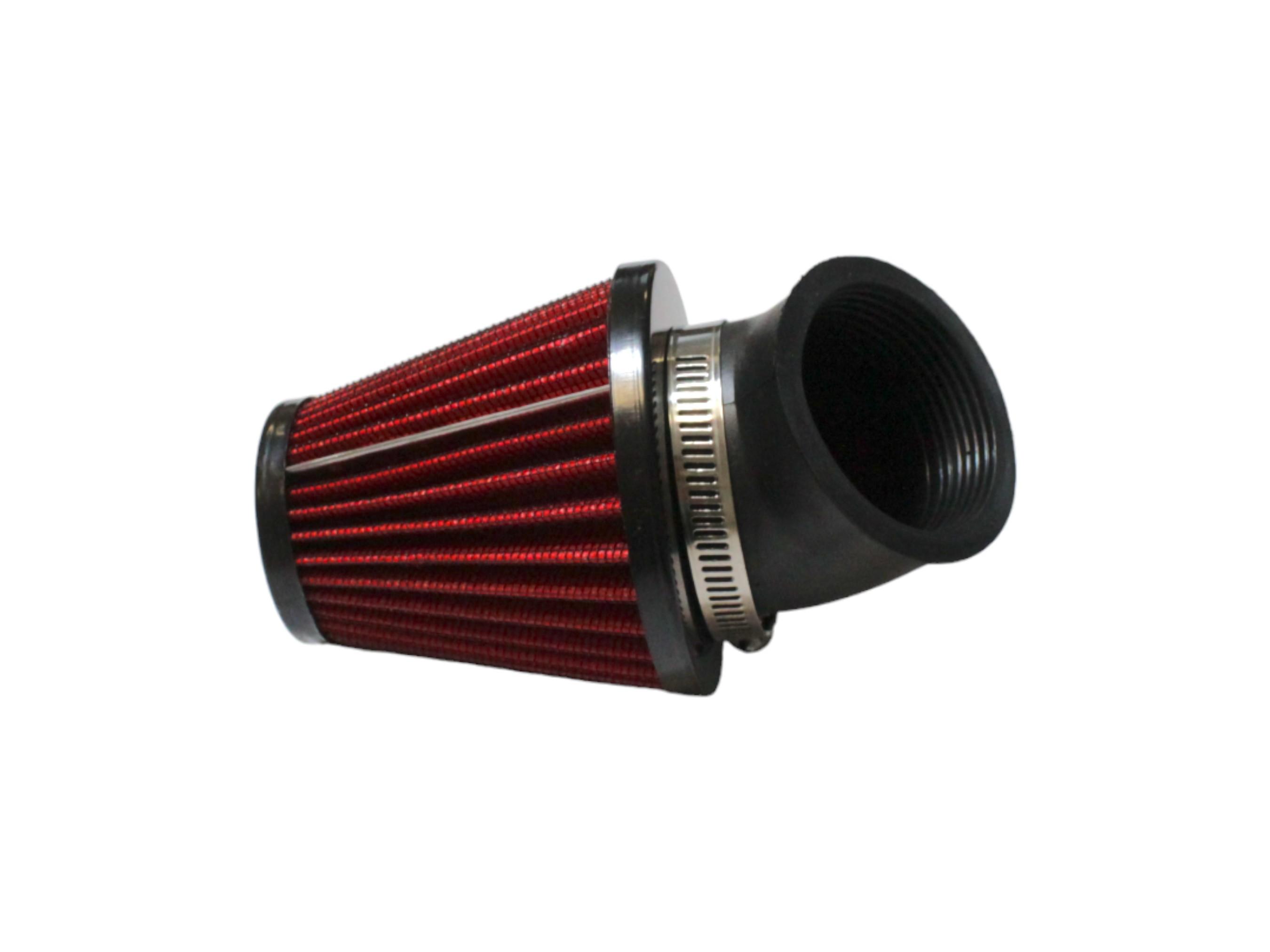 Filtr Powietrza Stożkowy Power Force Czerwony 45-48mm 45 Stopni Fpc000019