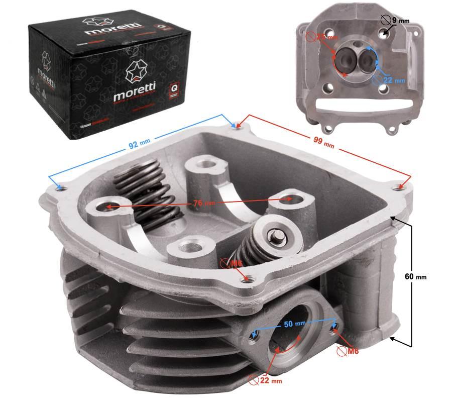 Głowica skuter 4t 125cc 152qmj | CIGSKG1254TAPOPMOR000QU1 - zdjęcie 4