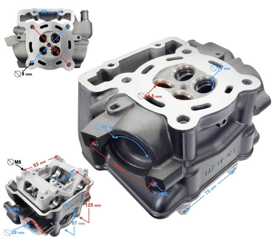 Głowica kompletna blade r stratos 125 | CIGTAR065 - zdjęcie 5