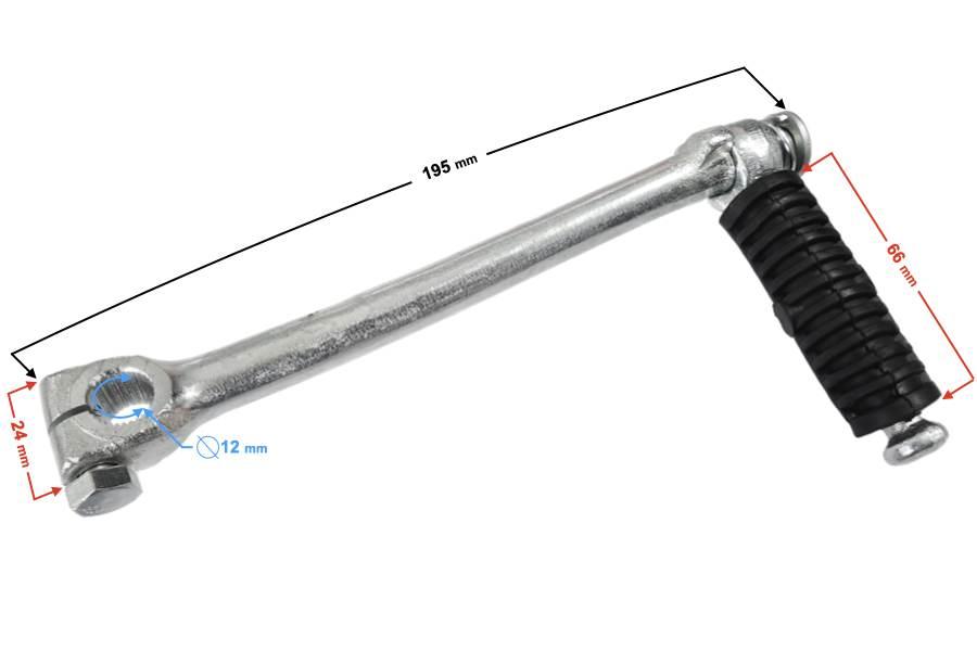 Dźwignia rozrusznika dirt bike 125 12mm | DROMAR014 - zdjęcie 2