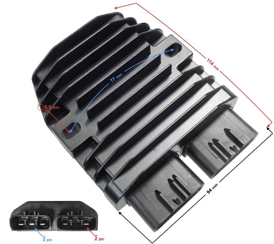 Regulator napięcia voge 650ds | REGVOG050
