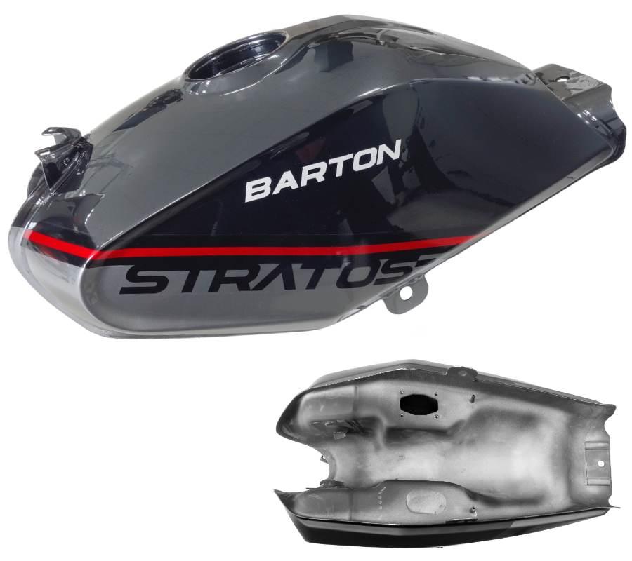 Zbiornik paliwa bak czerwony stratos 125 - zdjęcie 3