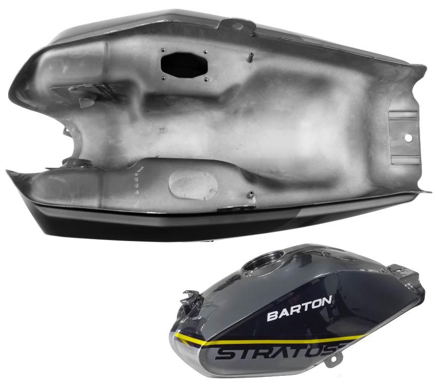 Zbiornik paliwa bak żółty stratos 125 | ZPATAR080
