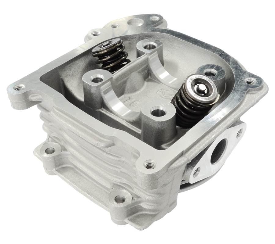 Głowica skuter 4t 80cc 139qmb długie zawory z recyrkulacją - zdjęcie 4