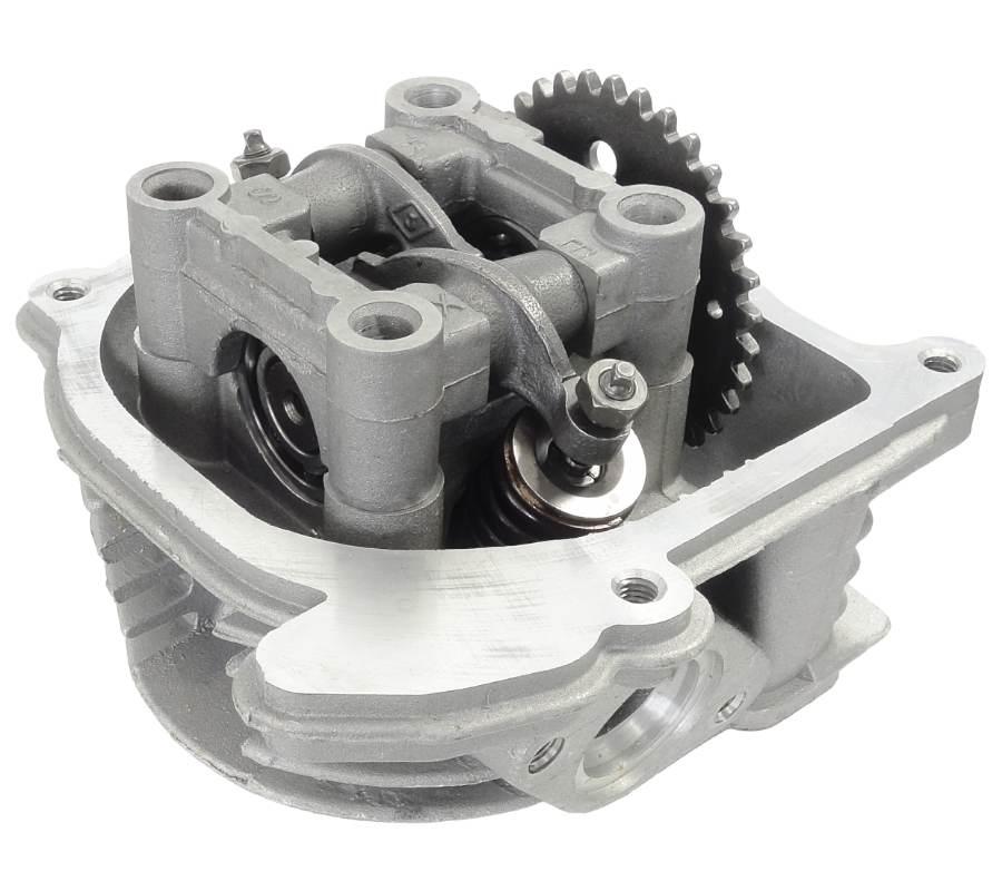 Cylinder i głowica skuter 4t 80cc 139qmb krótkie zawory - zdjęcie 6