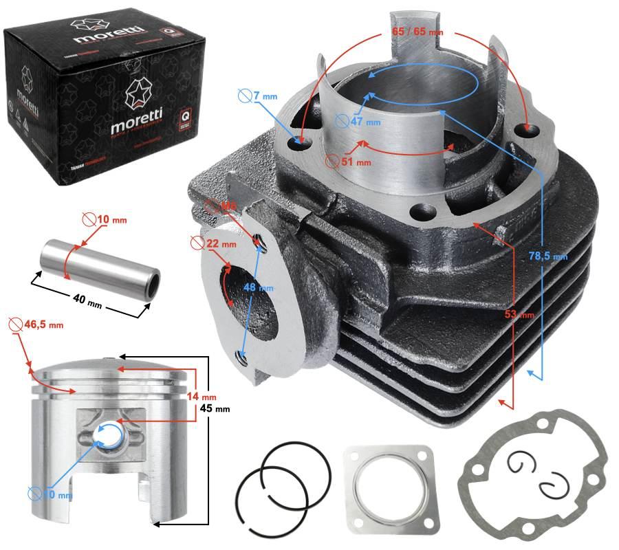 Cylinder skuter 2t 80cc tgb | CIGSKC0802TAPOPJOY000TG1 - zdjęcie 6