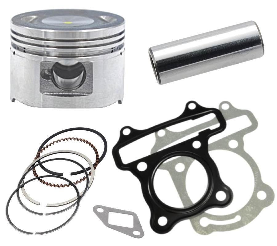 Cylinder i głowica skuter 4t 80cc 139qmb bez klawiatury zaworów długie zawory