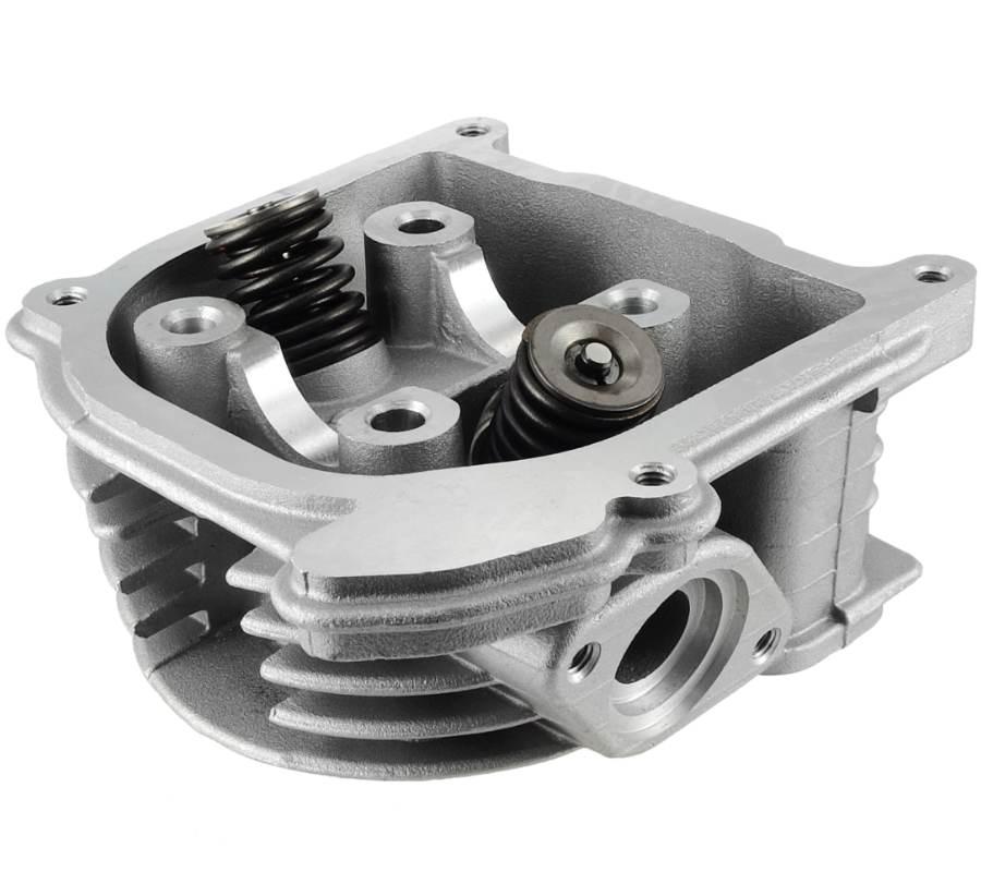 Cylinder i głowica skuter 4t 80cc 139qmb bez klawiatury zaworów długie zawory - zdjęcie 4