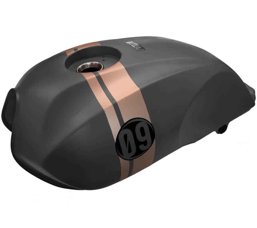 Zbiornik paliwa bak czarny mat wersja 2 cafe racer 50