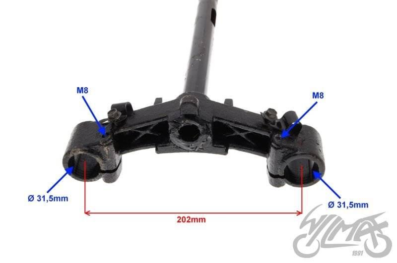 Półka ze sztycą keeway zipp barton coliber vilga - zdjęcie 3