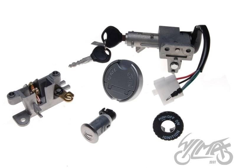 Stacyjka z zestawem zamków kymco agility 50 - zdjęcie 2