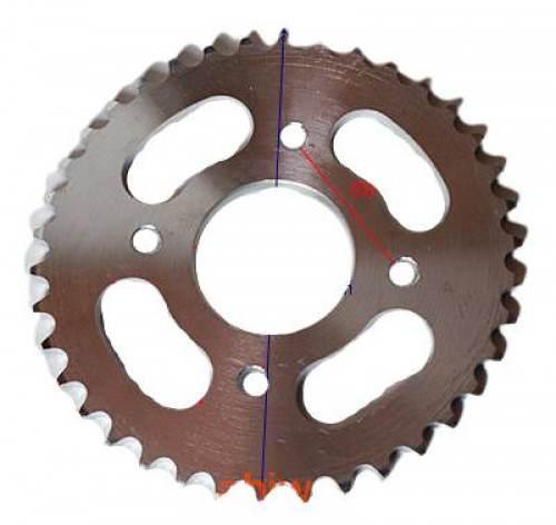 Zębatka Tył 420-38z Minichopper MotoGeneric