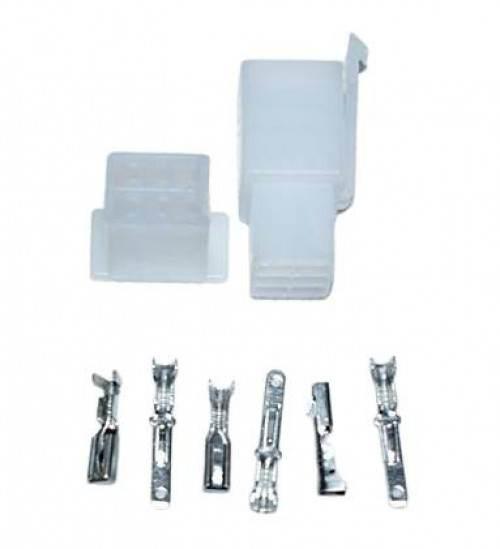 Kostka Elektryczna Złącze 3 Piny Komplet MotoGeneric