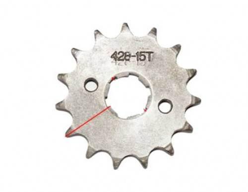 Zębatka Zdawcza Przód 428 15z 20mm M6 MotoGeneric