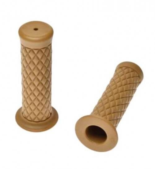 GUMA KIEROWNICY 7/8" 1" 124mm JASNY BRĄZ