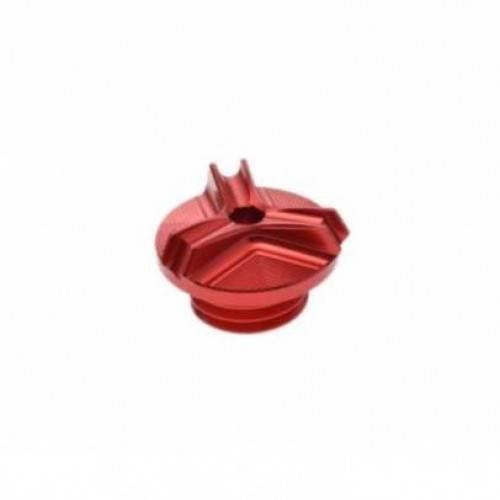 Korek wleu oleju m20x2.5 czerwony | ACH0520R