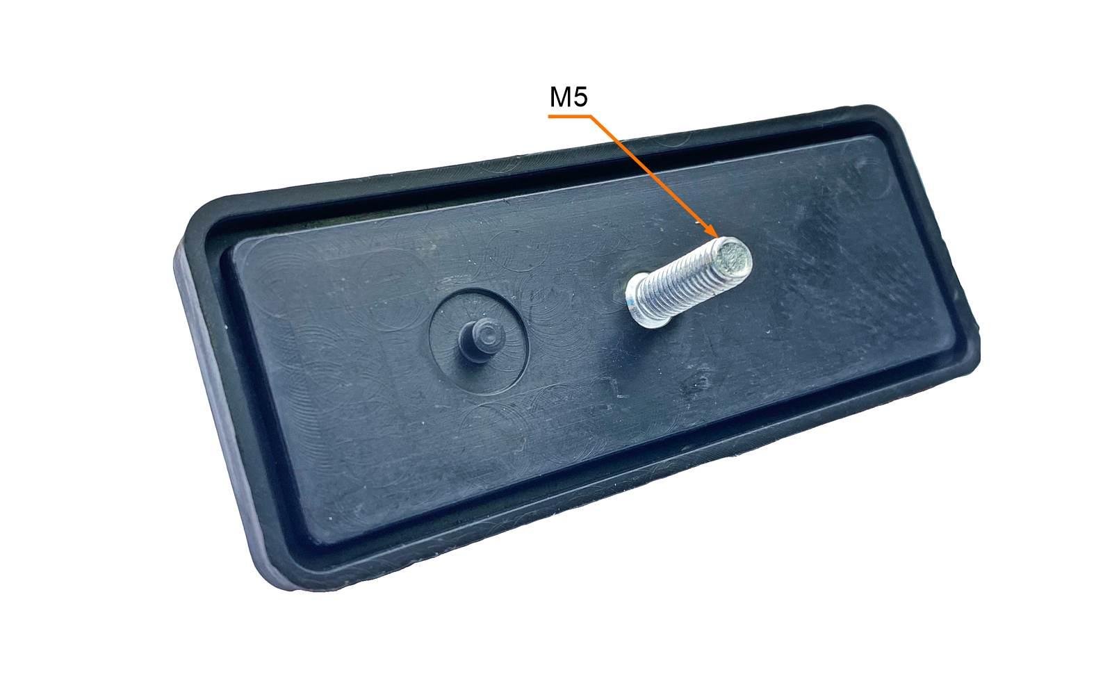 Odblask Czerwony Prostokątny MotoGeneric - zdjęcie 3