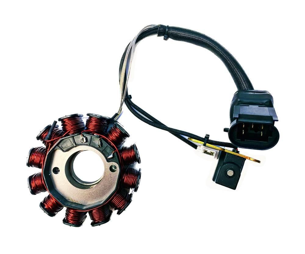Cewki Iskrownika Stator 12-Zwojowe Piaggio 125/250cc MotoGeneric