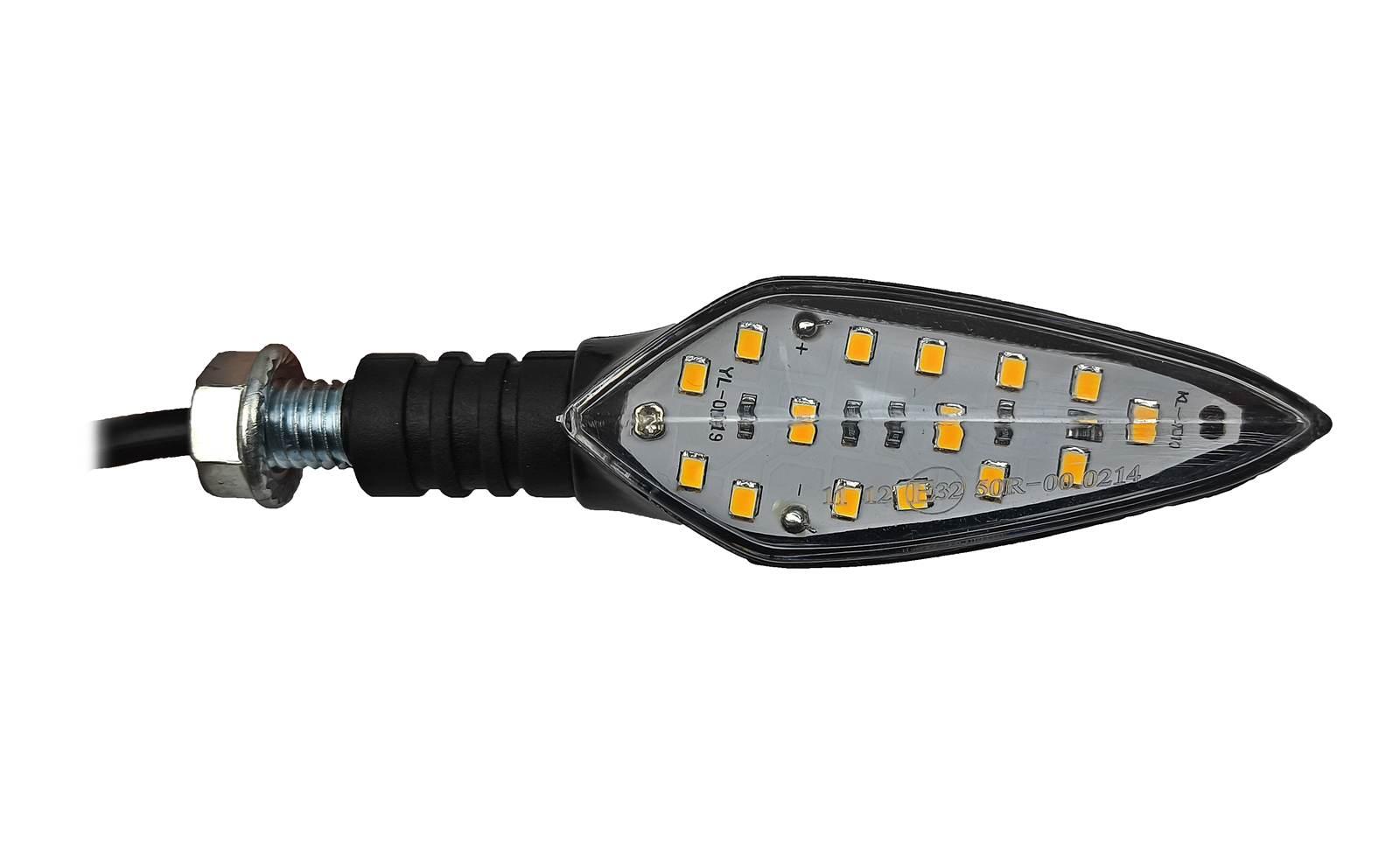 Kierunkowskazy kplm10 15 ledów strzałka z homologacją - zdjęcie 2