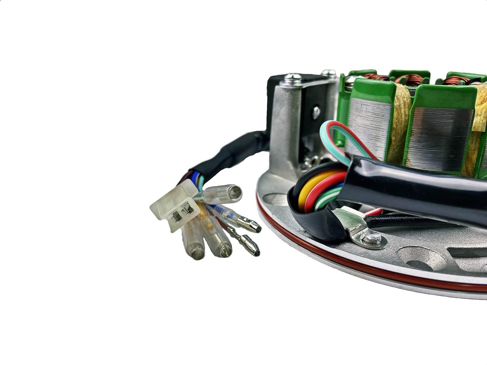 Koło magnesowe cewki iskrownika stator zs154fmi-2 nawinięte - zdjęcie 6