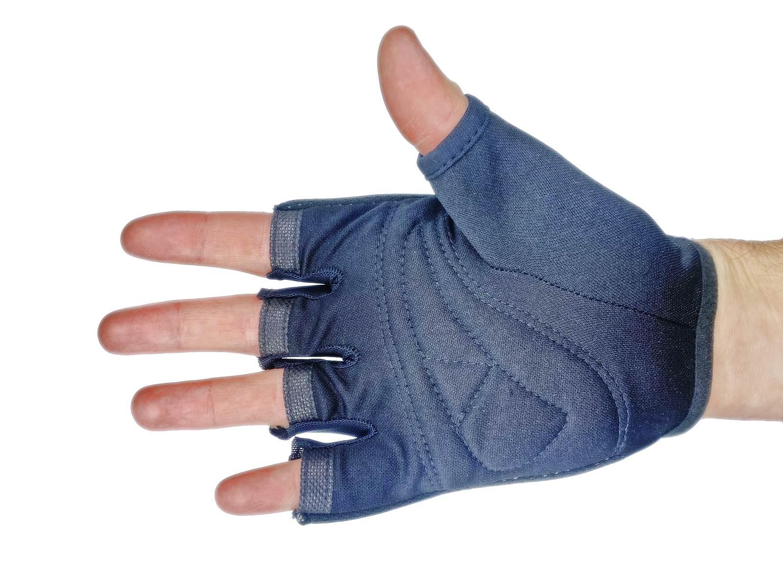 Rękawice rowerowo-skuterowe bezpalcowe wzmocnione fox - zdjęcie 2