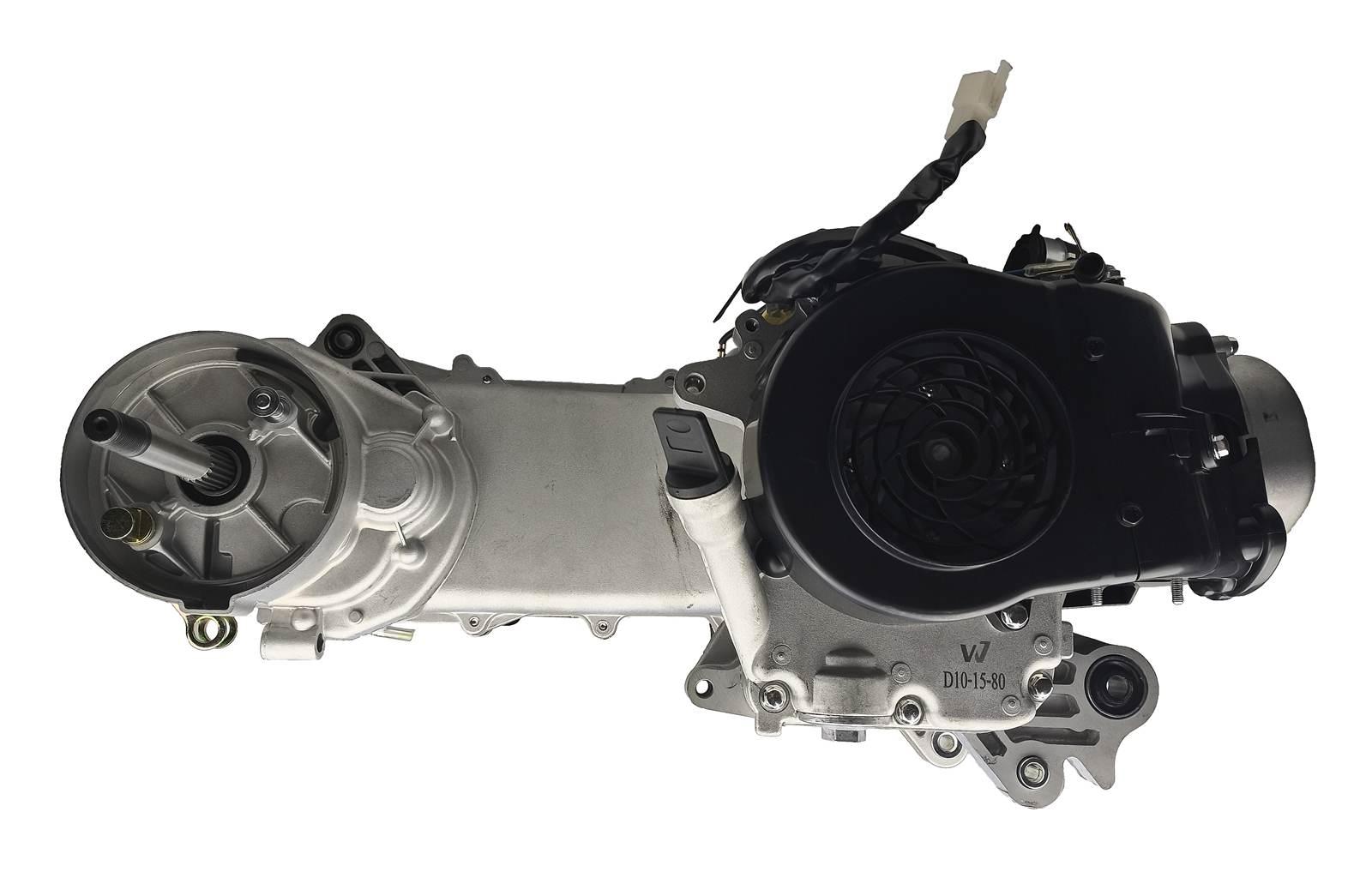 Silnik 139qmb 4t gy6 80ccm 43cm bęben długi wałek filtr "l" - zdjęcie 3