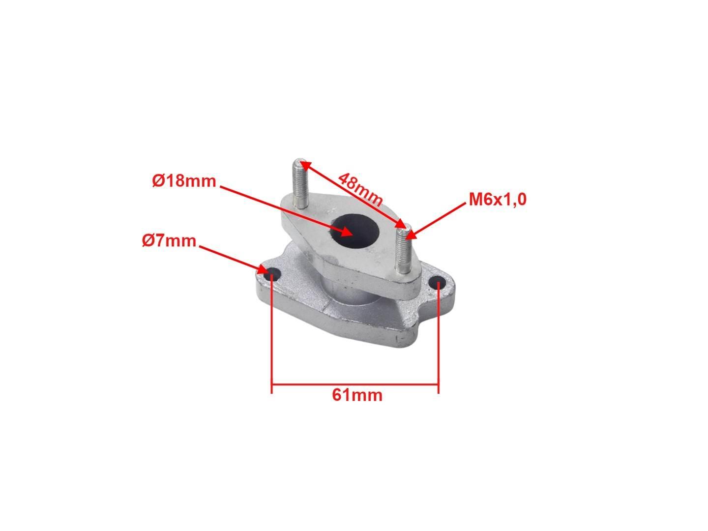 Króciec Gaźnika Romet Zk/Crs 50 Motorower Street - zdjęcie 3