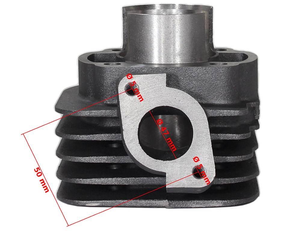 Cylinder Yamaha Jog 85 47Mm Pin 12Mm Z Głowicą - zdjęcie 3