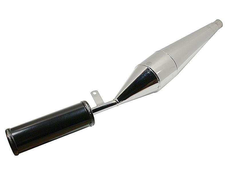 Tłumik Simson S51 Sport Czarny Dyfuzor Hun