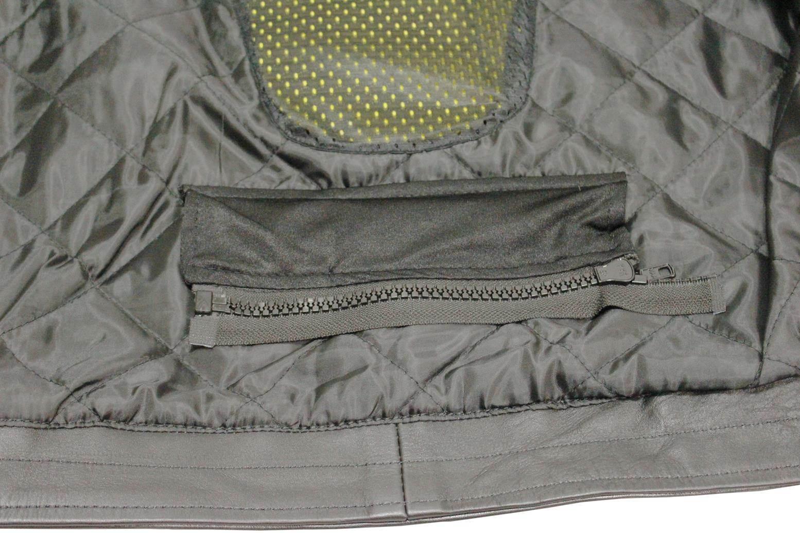 Kurtka Skórzana Vig-16599 Czarna L | ROY23559 - zdjęcie 5