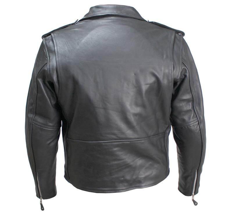 Kurtka Skórzana Vig-16602 Czarna Xl | ROY23564 - zdjęcie 3