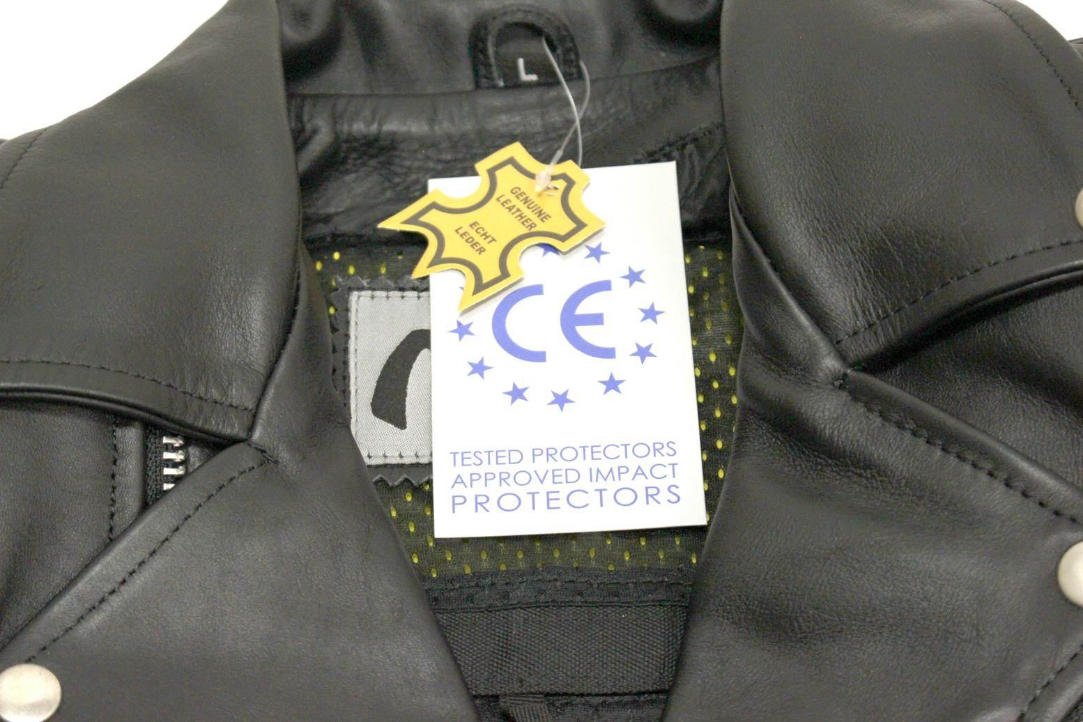 Kurtka Skórzana Vig-16602 Czarna Xl | ROY23564 - zdjęcie 7