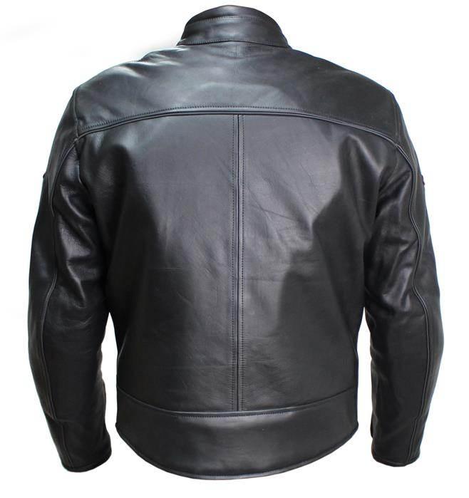 Kurtka Skórzana Vig-16611 Czarna Xl | ROY23571 - zdjęcie 4