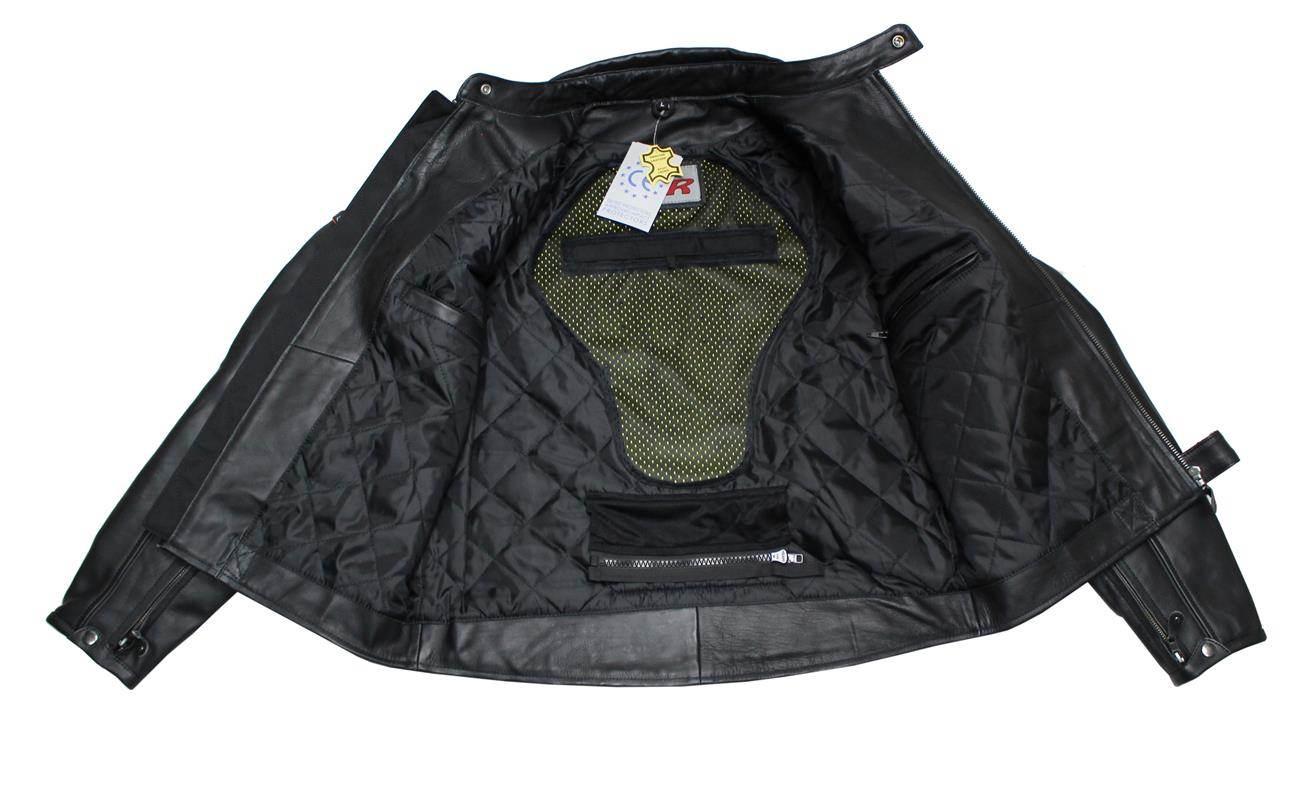 Kurtka Skórzana Vig-16611 Czarna Xl | ROY23571 - zdjęcie 9