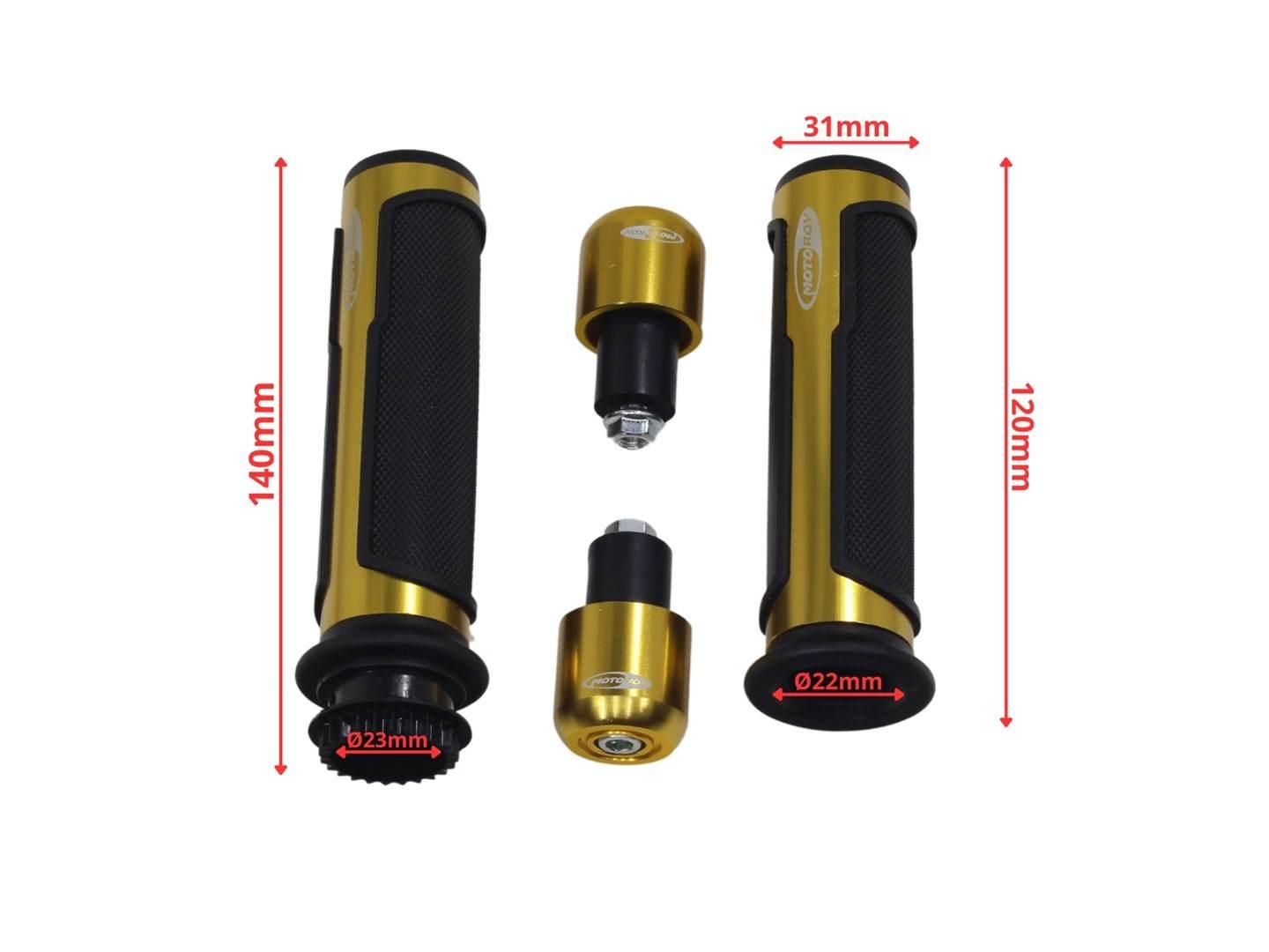 Manetki Kierownicy Cl-013 Złote KplSc | ROY24928 - zdjęcie 2