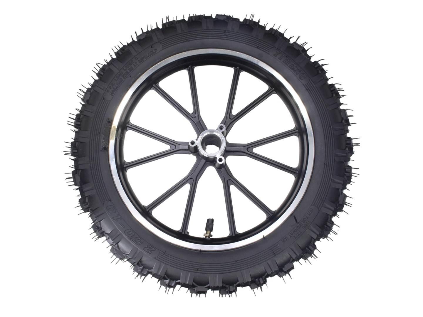Koło Pocket Cross 10" 2.50X10 Tył Czarne Hb - zdjęcie 2