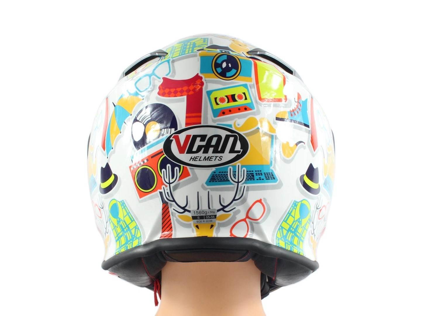 Kask Vcan H271 White Modern S | ROY31004 - zdjęcie 4