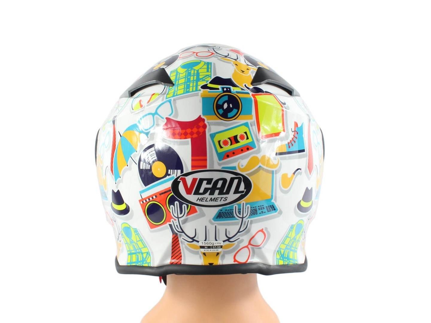 Kask Vcan H271 White Modern M | ROY31005 - zdjęcie 4